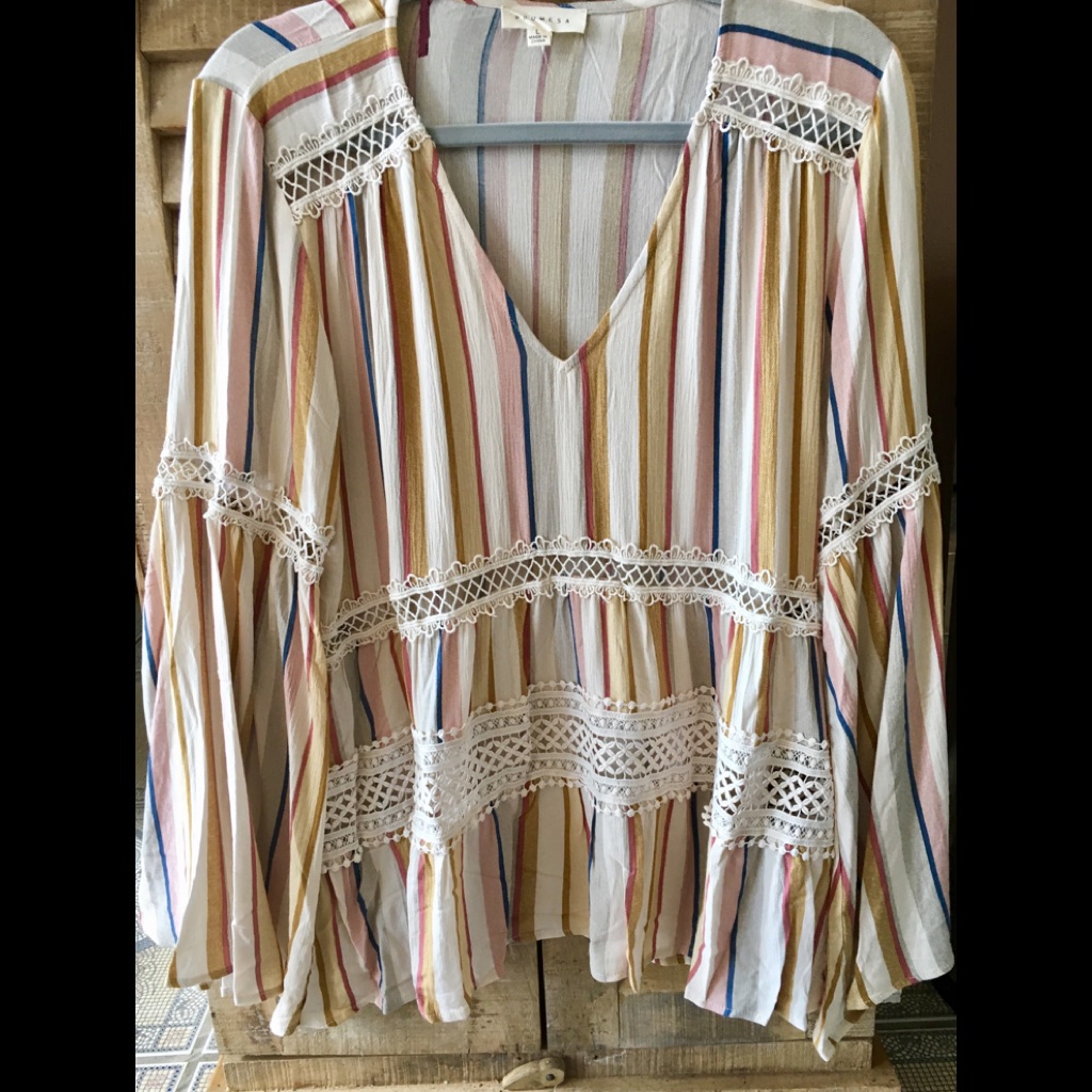 Boho Striped Top